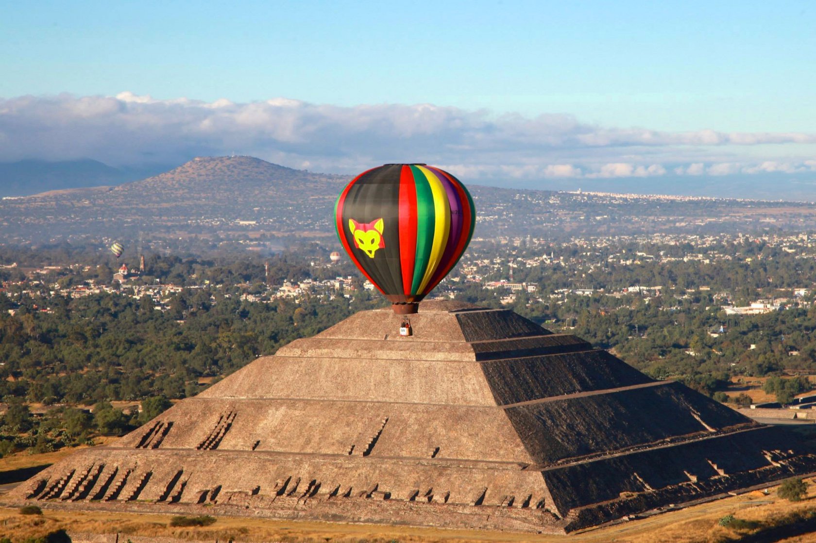 Мехико с воздушного шара